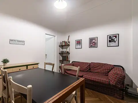 Departamento 2 ambientes con 1 baño