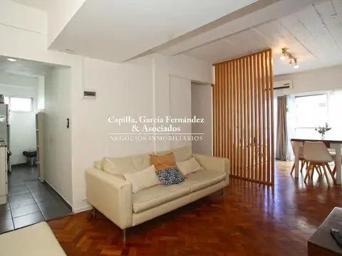 Luminoso 3 ambientes en venta