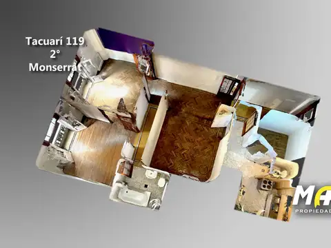 Tacuarí 100, Piso 2