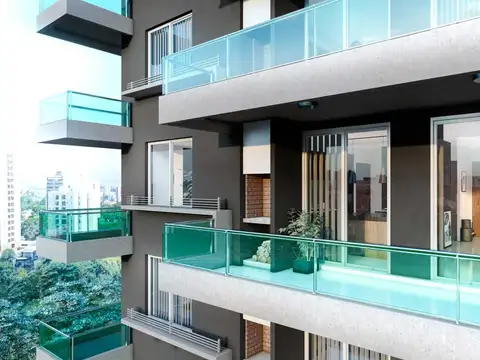 VENTA - Monoambiente en construcción, con balcón al frente - Barrio Echesortu, Rosario.