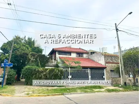 VENTA CASA 5 AMBIENTES LA MATANZA REFACCIONAR
