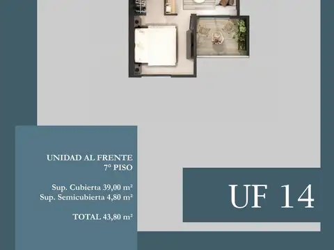 Departamento en Venta en Ciudadela, USD 64.900