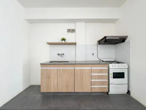 Departamento Monoambiente con 1 baño