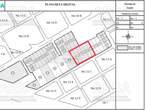 Terreno Fraccion  en Venta en ruta 5,  Luján