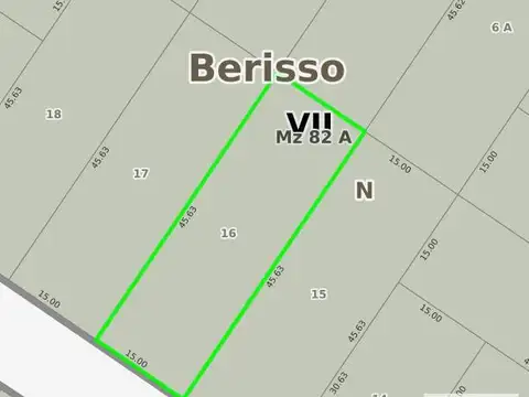 Terreno en venta - 684Mts2 - Berisso