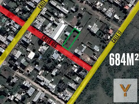 Terreno en venta - 684Mts2 - Berisso