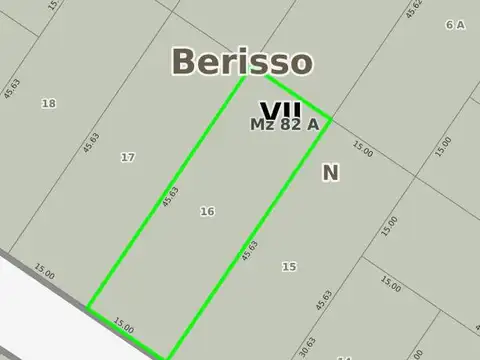 Terreno en venta - 684Mts2 - Berisso