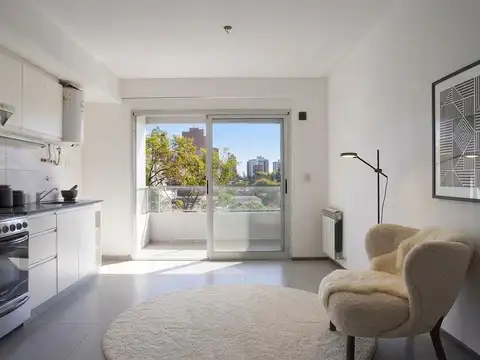 SEMIPISO 1 DORMITORIO | DOBLE BALCÓN Y VENTILACIÓN CRUZADA | QUINCHO Y TERRAZA | BARRIO ABASTO
