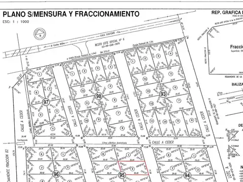 Terreno en Venta de 704,0 m2