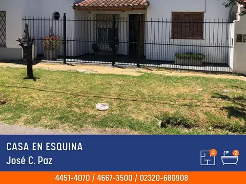 Casa - Venta - Argentina, José C Paz - Vallejo 1476