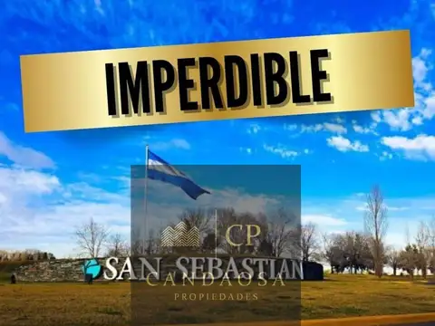 GLM. LOTE EN SAN SEBASTIAN AREA 13 