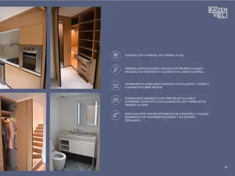 Departamento en Venta de 1 dormitorio