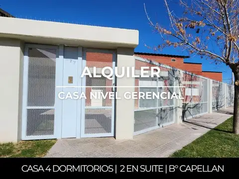 ALQUILER | CASA NIVEL GERENCIAL | 4 DORMITORIOS