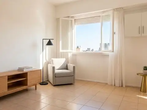 Monoambiente en venta Barrio Norte - piso alto
