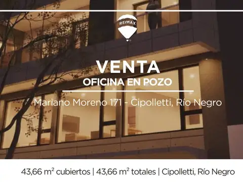 VENTA OFICINA EN POZO, CIPOLLETTI