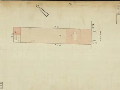 Terreno en Venta 8  mts Frente