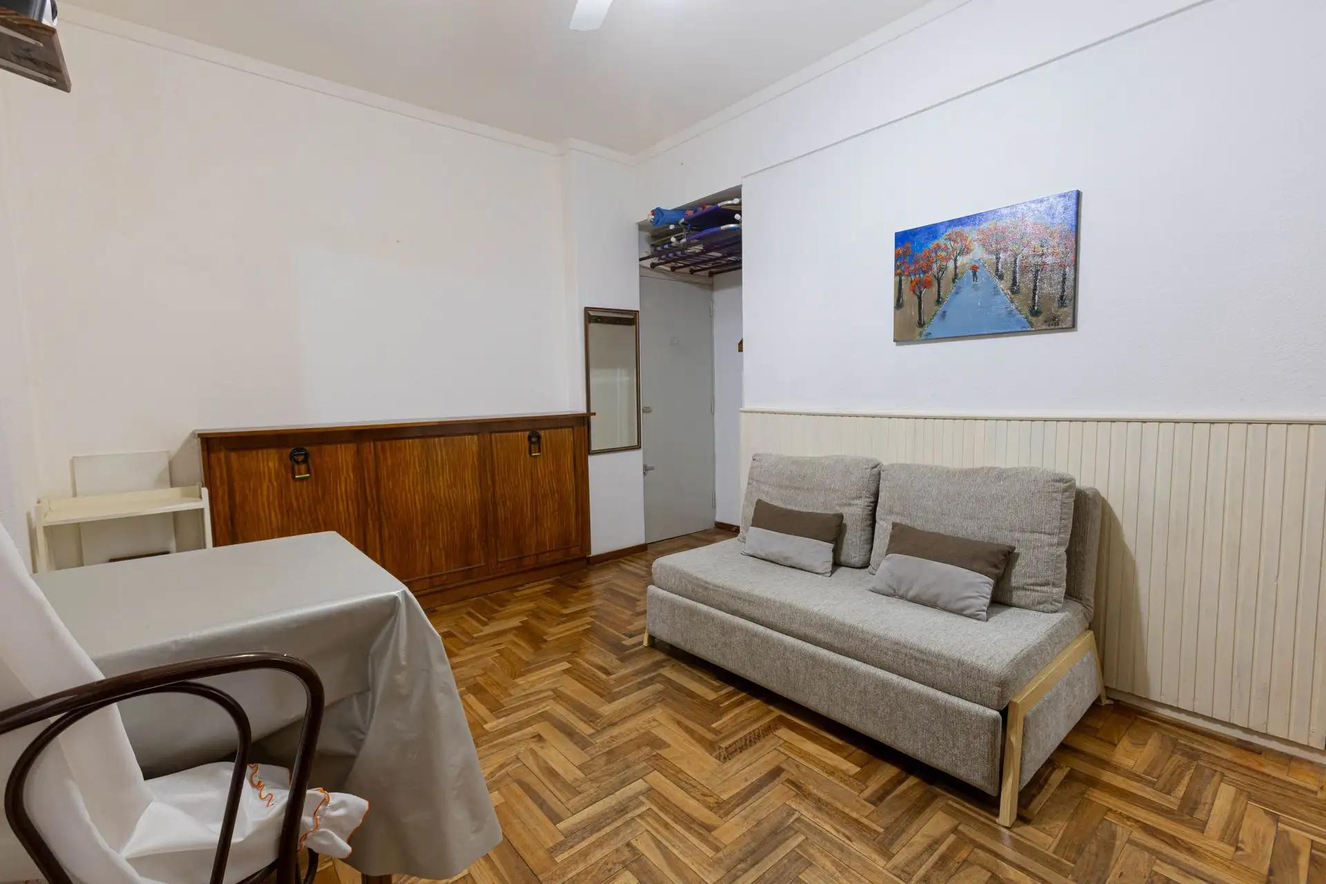 Venta departamento 2 ambientes luminoso P Colon