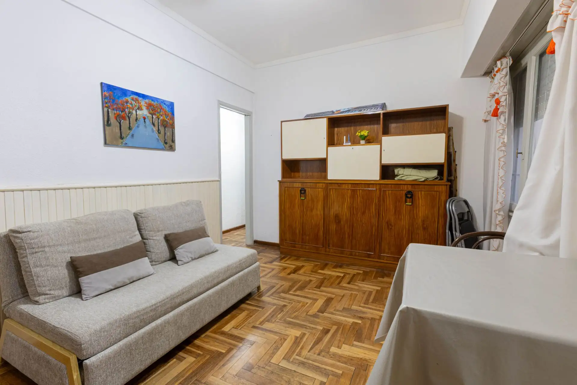 Venta departamento 2 ambientes luminoso P Colon
