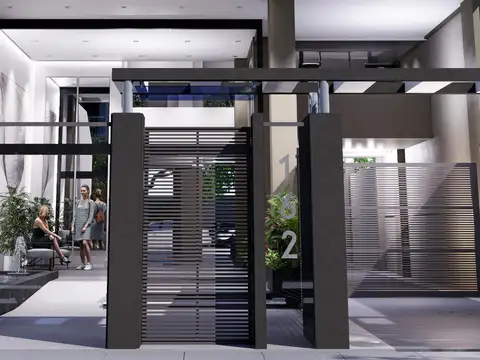 Departamento Monoambiente con 2 baños