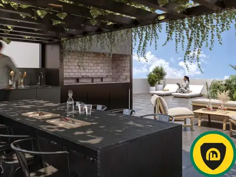 Departamento Monoambiente con 1 baño