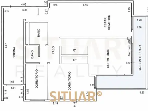 Departamento en Alquiler de 4 ambientes