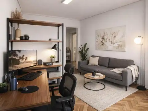 Departamento en venta  3 amb c cochera y baulera sobre av.