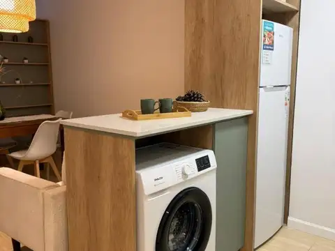 Hermoso departamento reciclado a nuevo y equipado.