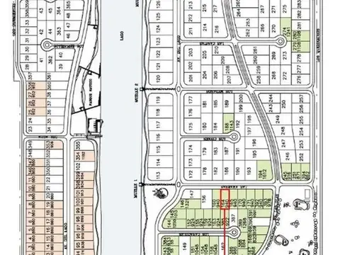 LOTE EN VENTA CON VISTA AL LAGO 1503 M2