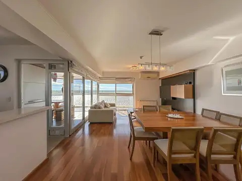 Departamento de 3 dormitorios con cochera y amenities en Quinquela Río