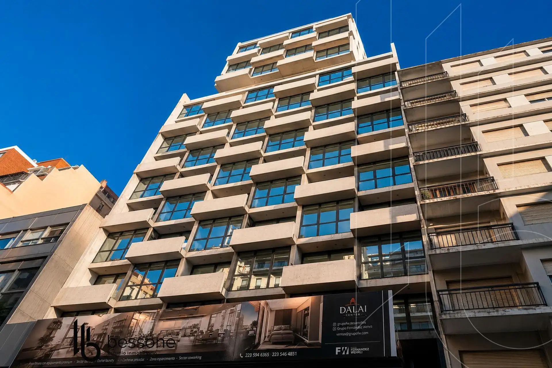 Depto 2 amb, 48m² con balcón aterrazado — Centro