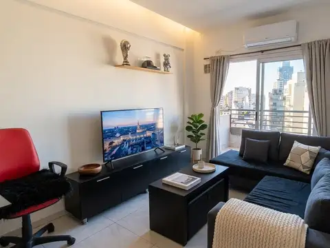 Departamento 2 Amb piso 10 Todo Luz