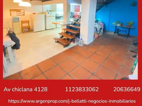 PH - TIPO CASA EN VENTA. 4 AMBIENTES. 2 BAÑOS. TERRAZA.
