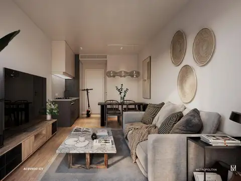 Departamento en Venta de 2 ambientes