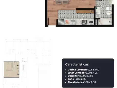 VENTA DEPARTAMENTO UN DORMITORIO