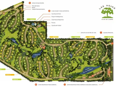 Terreno en Venta en Club de Campo Las Hojas, USD 25.000