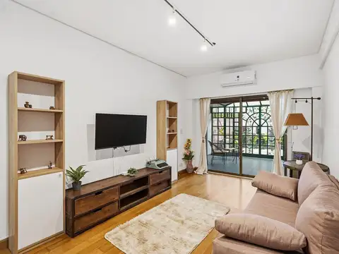 Departamento premium de dos ambientes con patio amoblado alquiler temporario en Palermo Hollywood
