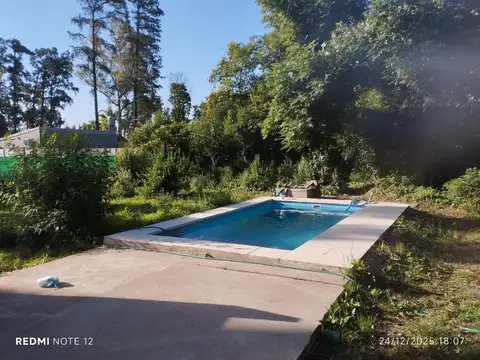Casa venta en Francisco Alvarez 3 ambientes rodeada de naturaleza GRAN PARQUE CON PISCINA Y PARRILLA