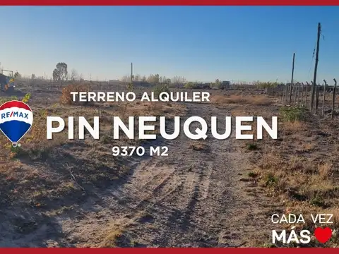 Alquiler lote comercial