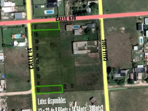 Terreno en venta - 300mts2 - Villa Elvira, La Plata