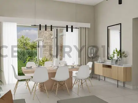 Casa 6 ambientes con 2 baños