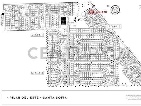 LOTE EN VENTA  Barrio Privado Santa Sofía – Lote 470 | Pilar del Este, Pilar
