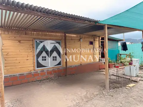 Casa 2 ambientes con 1 baño