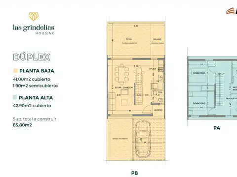 Depto Tipo Casa en Venta de 2 dormitorios