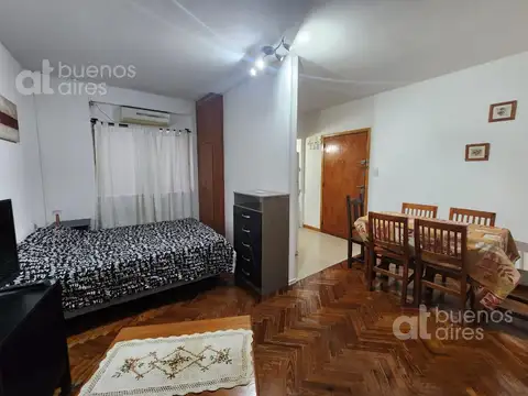 Departamento monoambiente amoblado para alquiler temporario en San Telmo.