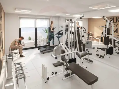 Departamento 2 ambientes con 1 baño