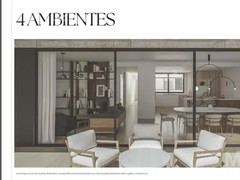 Emprendimiento Caballito , departamento 4 Ambientes con Balcon , Amenities