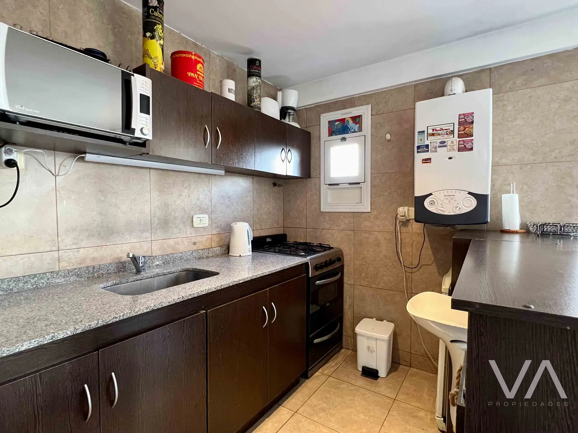 Depto 2 amb, 45m² en Playa Chica con gimnasio y terraza