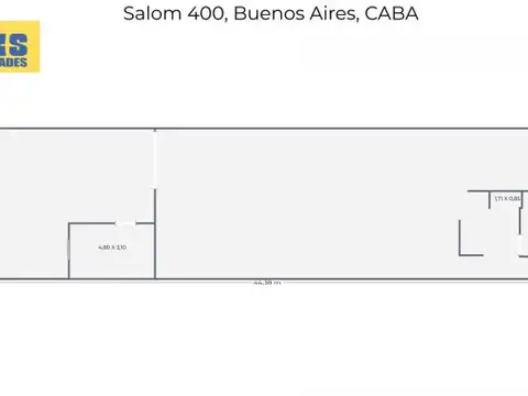 Terreno en Venta en Barracas, USD 255.000