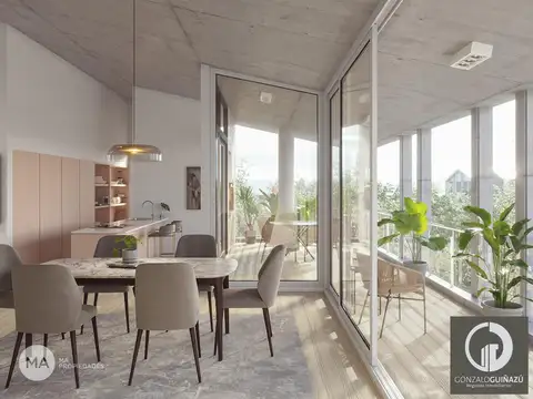 Departamento en Venta con 1 cocheras