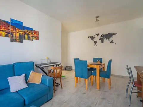 Departamento 2 ambientes con 1 baño